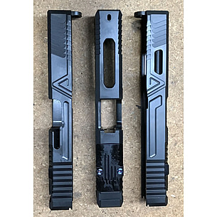 Agency Arms Field Battle Stripped Precut Glock 19 Pistol Slide