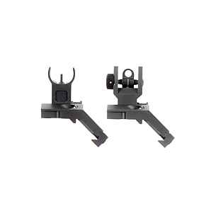 AIM Sports Inc AR Low Profile 45 Degree Flip-Up Sight Set