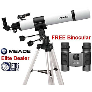 Meade 70AZ-ADR Refractor Telescope 70mm 04054 w/ Tripod, Eyepieces