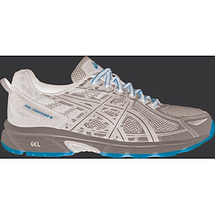 Asics Gel Venture 6 Running Shoes Size 12 Gray Blue Mesh Trail Outdoor Sporty ASICS GEL-VENTURE 6 SHIELD - 1203A474.400（GRAND SHARK  main image 4
