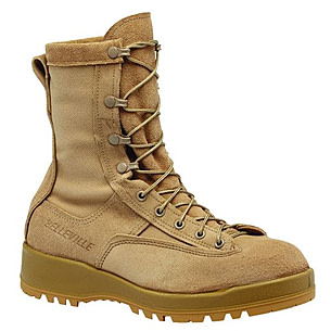 Belleville Mens Waterproof Flight & Combat Boot, Tan, 6.5 regular 0bd4c158-383c-4301-b3a0-  main image 2