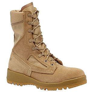 NWT Military Tan Desert Hot Weather Combat Boot Men\ display picture 3