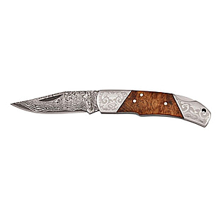 Boker Magnum 折りたたみナイフ Damascus Duke ダマスカス 01MB946DAM[bom01684] Boker USA Magnum Damascus Duke Folding Knife | 18% Off w/ Free