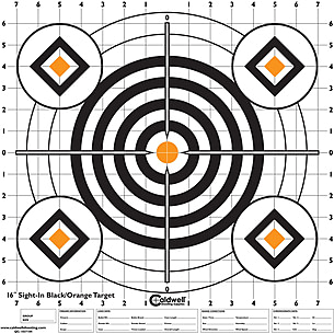 Caldwell Orange Peel Sight In Target 12" Pack Of 5 | Powder Valley - View #6