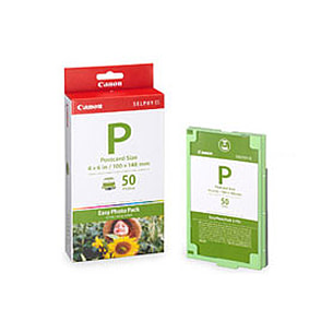 Canon E-P50 Easy Photo Printer Paper Pack 4 x 6, 50 Sheets |