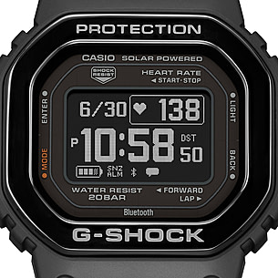Casio Tactical G-Shock Solar-Powered Move Series Watch w/Heart Rate and Smartphone Link Connectivity - Men's