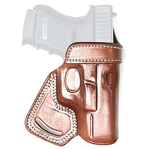 thumbnail image 2 of Brown Leather Speed Draw Belt Holster For Walther PPX – Right Hand (OWB) 2 of 6