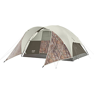 Coleman RealTree Evanston 4-Person Dome Tent | Free Shipping