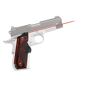 Crimson Trace Rosewood Round-Heel Laser Grips For 1911 LG907