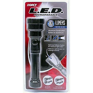 dorcy 41 4299 290 lumen rechargeable led flashlight 150 Floating Water Resistant with Carabineer Clip, Yellow (41-2510) and a memory forward switch Dorcy 290 Lumens- Rechargeable Cree