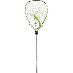 cummings fishing net adjustable Ed Cumings Red White & Blue Rubber Landing Net, Large : Sports & Outdoors Weighing only 3 lbs Great Lakes Outdoors | Cummings