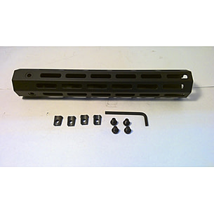 Troy M-LOK Aluminum BattleRail 11 Inch 5.56mm Black SRAIML111BT00