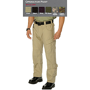 EOTAC 201 Operator Grade Operator Pant, OD Green, 34x34 | Free Shipping  over $49!