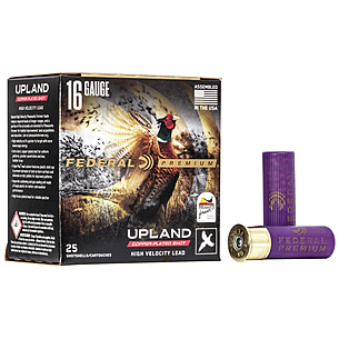 Federal Premium Wing Shok 16 Gauge 1 1/8oz Upland Pheasants