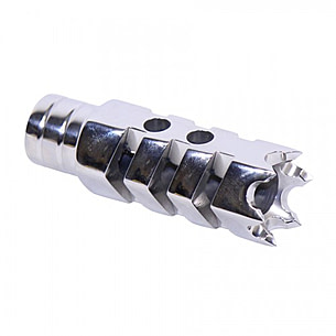 Guntec USA AR-15 Multi-Spike Muzzlebrake w/ High Polish |
