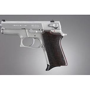 Hogue S&W 6906 Pistol Grip, Shorty 40, Rosewood Checkered 69911