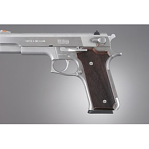 Hogue S&amp;W 645 Auto Handgun Grip, Pau Ferro Checkered 64311
