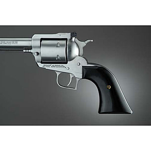 Ruger Super Blackhawk Pistol Grips – Jet Black, Includes Screw – Unbranded Handgun Grip