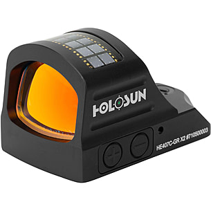 Holosun HE407C-GR-X2 1x 2 MOA Dot Green Dot Sights