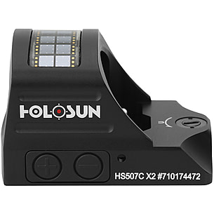 Holosun HS507C-X2 1x 2 MOA Dot Reflex Red Dot Sight