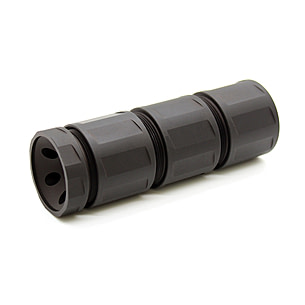 Kaw Valley Precision 3.25" Magnum Linear Compensator - 1/2x28 Thread, Black Steel Muzzle Device For .223 Remington