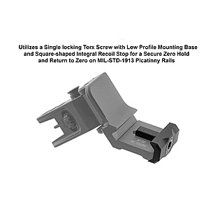 Leapers UTG ACCU-SYNC Offset Deployable Front Sight