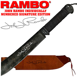 Master Cutlery Rambo 4 Signature Fixed Blade Knife |