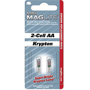 Maglite 2-Pack Lampes de Remplacement pour AA Mini Tunisia