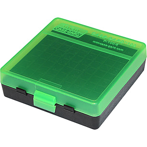 MTM Ammo Box - Holds 100 Rounds Of .44 Special/Mag Or .45 Colt