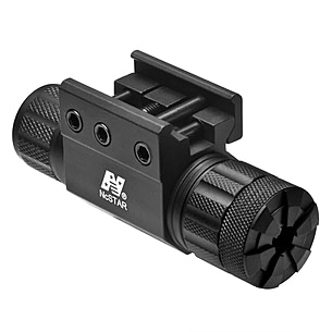 NcStar Slim Line Green Laser Sight - Weaver Mount With Adjustable Windage & Elevation