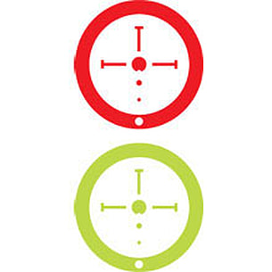 OpticsPlanet Exclusive Burris AR-332 Prism 3x32mm Ballistic CQ Reticle Red Dot Sight