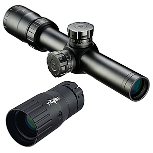 Monstrum Tactical 1-4x24 First Focal Plane  FFP  Rifle Scope With Illuminated Bdc Reticle Black