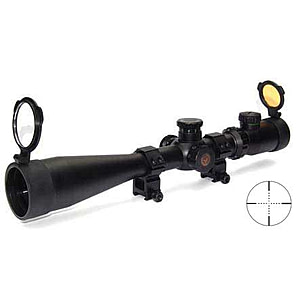 10 40x50 Tactical Sniper Riflescope Zoom Hunting with Red and Green Illuminated