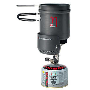 その他 PRIMUS Eta Primus EtaExpress with 1.0L Pot, Fry Pan Lid and Net Stuff Sack
