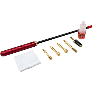 Pro Shot Pistol Cleaning Kit For .38 To .45 Caliber - 6.5" Rod, Brass Patch Holder & Brush, Reusable Tube - View #12