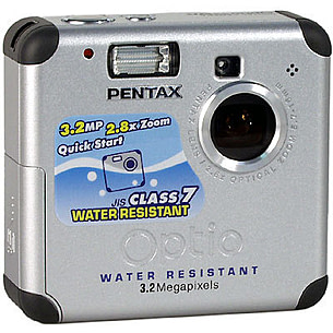 PENTAX Optio 33WR コンパクトデジタルカメラ Pentax Optio 33WR Water resistant Digital Camera | Free