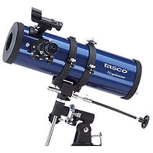 Tasco 500x114mm Galaxsee Reflector Telescope $90 OFF, Tripod