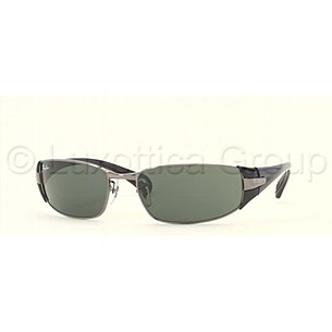 Ray Ban RB3261 Sunglasses Ray Ban Polished Black Matte Frame Grey Polarized Lens Ray Ban RB3261 Sunglasses Ray Ban Polished Black Matte Frame  main image 4