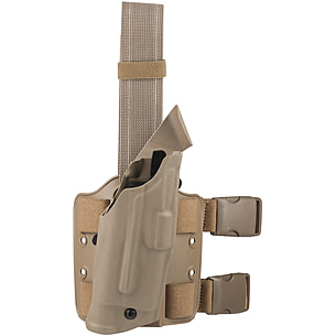 Safariland 6354 ALS P228/P229用 左利き FDE Safariland 6354 ALS Tactical Thigh Holster - STX FDE Brown, Right