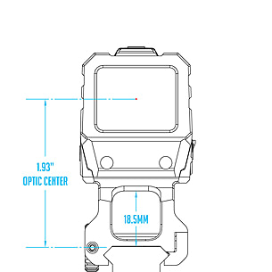 Scalarworks LEAP/11 Quick-detach Red Dot Sight Mount