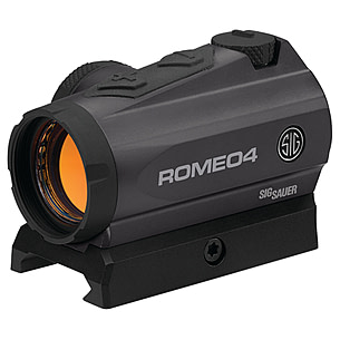 SIG SAUER Romeo4 Compact Red Dot Sight 1x20mm 2 MOA Reticle Low