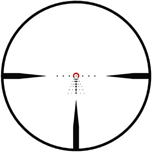 Sig Sauer Tango MRS 1-6X24mm Rifle Scope, 30mm Tube, First Focal Plane