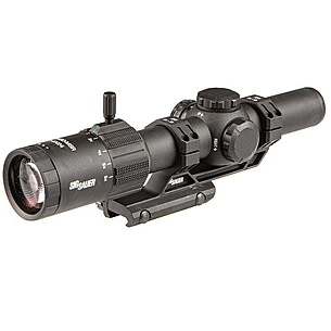 Sig Sauer Tango MRS 1-6X24mm Rifle Scope, 30mm Tube, First Focal Plane
