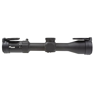 SIG SAUER Whiskey4 3-12x44mm Rifle Scope, 30mm Tube, Second Focal Plane (SFP)