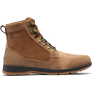 Sorel Ankeny Boots Leather Waterproof Insulated Hiking Cushioned Brown Red 9 SOREL Men main image 4