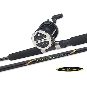 black beauty fishing pole South Bend Black Beauty 2 Trolling Fishing Rod and Reel Combo |