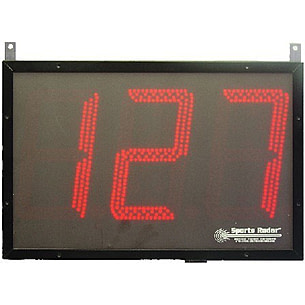 Écran LED Sports Radar Three 8 Pouces – DL834, Affichage Rouge, Made In USA