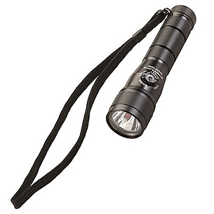 streamlight xenon flashlight 75812 Stinger DS 425-Lumen with Charger, Black | 425 lumens; 26,000 candela peak beam; rechargeable capable; includes steady-charge charger; multi-mode lighting Features a rubber face cap for impact and shock resistance Streamlight Tactical Strion Xenon -
