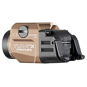 Streamlight TLR-7X Flex LED Tactical Weapon Light w/Rear Switch Options