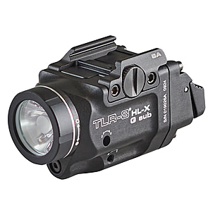 Streamlight TLR-8 HL-X G SUB USB 1000 Lumens LED Weapon Light